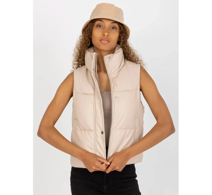 Dámska vesta NM KZ D2 3815-62.83 Light beige - FPrice