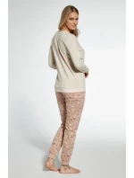 DÁMSKE PYŽAMO DR 671/344 VEČERNÉ