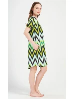 Dámské domácí šaty s krátkým rukávem model 20911416 - Vienetta