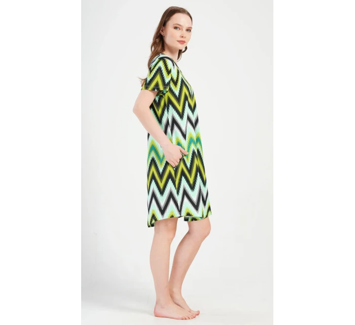 Dámské domácí šaty s krátkým rukávem model 20911416 - Vienetta