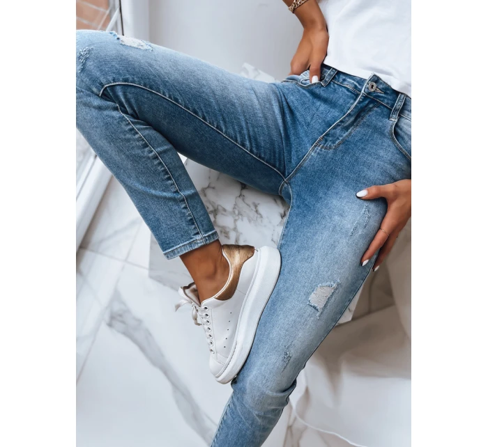 Dámske nohavice MOVE ON blue FashionStreet UY1392 Dámske nohavice MOVE ON blue FashionStreet UY1392