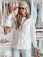 Dámská přechodná prošívaná vesta bílá Dstreet model 21987049 - FashionStreet