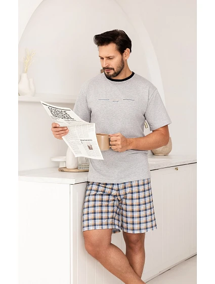 Pánské pyžamo  v délce 2XL model 21808855 - Regina