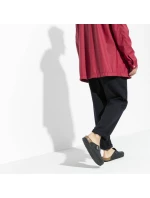 žabky Boston Black leather model 21350988 - Birkenstock