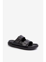 Lehké Pěnové Dámské Žabky S Big Star Černé model 21660710 - Big Star Shoes Lehké Pěnové Dámské Žabky S Big Star Černé model 21660710 - Big Star Shoes