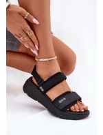 Sportovní Sandály Dámské Na Platformě Big Star model 21693778 Černé - Big Star Shoes