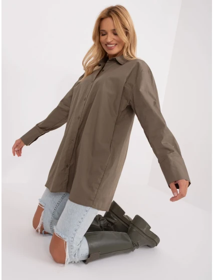 Koszula BA KS model 19561071 khaki - FPrice