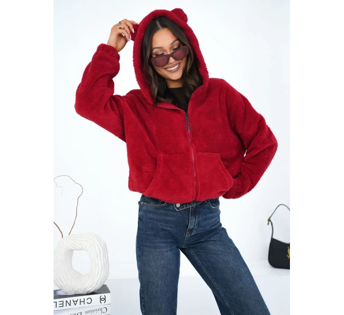 Blúzka CS BL BT1030.00P tmavo červená