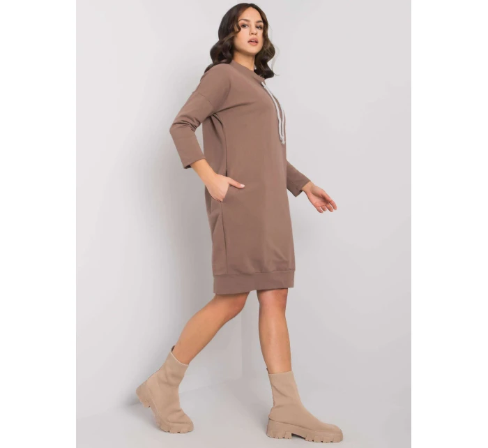 Šaty RV SK  hnědá model 16328170 - FPrice