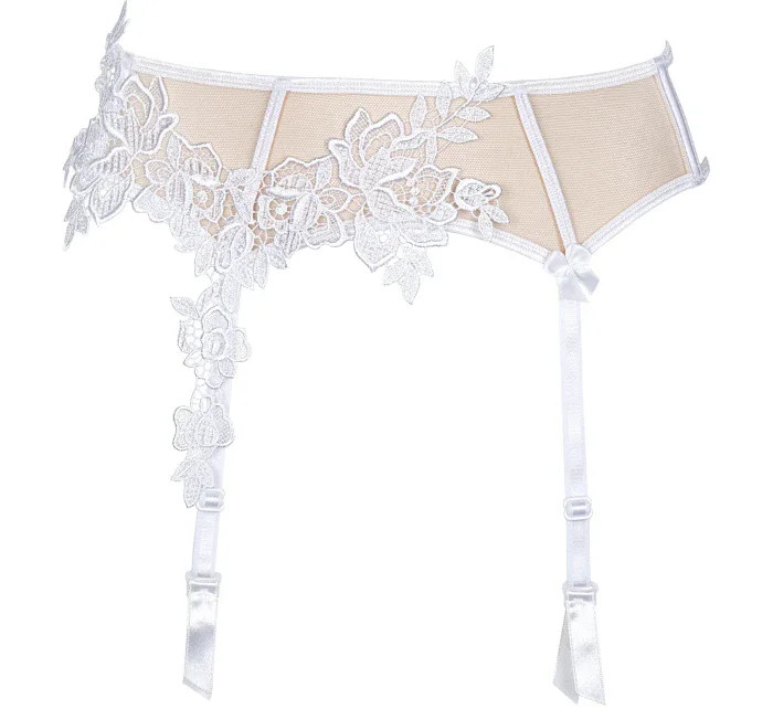 Podväzkový pás V-8852 biely - Axami Podväzkový pás V-8852 biely - Axami