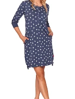 Dámska nočná košeľa TM.4129 tm.modrá - Doktor Nap