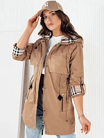 Dámska prechodná bunda VERDU beige FashionStreet TY4225