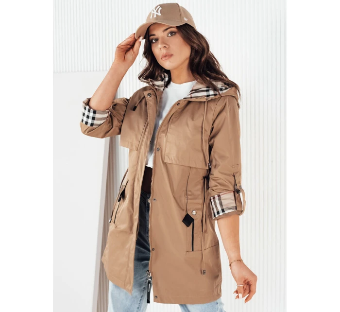 Dámska prechodná bunda VERDU beige FashionStreet TY4225