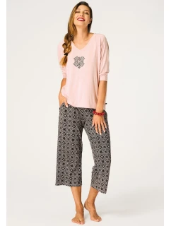 Klíč LNS model 21945302 B26 3/4 2XL3XL dámské pyžamo - Key