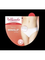 Dámske nohavičky s čipkou FANCY COTTON Minislip - Bellinda - čierna