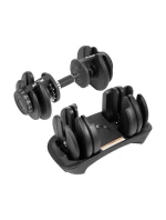 REBEL ACTIVE 24 kg nastaviteľná liatinová činka automatická REBEL ACTIVE 24 kg nastaviteľná liatinová činka automatická