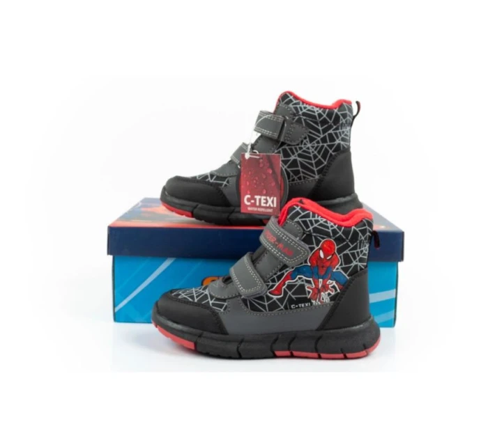 Leomil detské zimné snehové topánky Spider-Man teplé pre chlapca Leomil detské zimné snehové topánky Spider-Man teplé pre chlapca