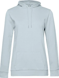 B&C #Hoodie /women Dámska mikina s kapucňou 01.W04W pure sky