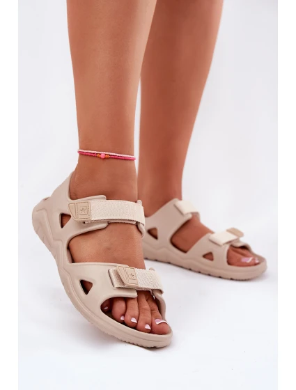 Dámské Pěnové Sandály Na Platformě Big Star model 21695317 Béžové - Big Star Shoes