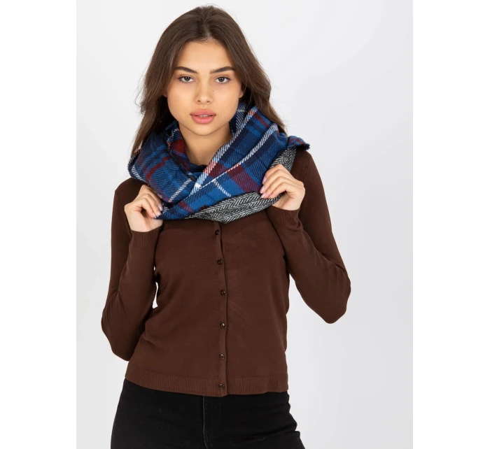 Tunelová šála AT KM model 17772708 tmavě modrá - FPrice Tunelová šála AT KM model 17772708 tmavě modrá - FPrice