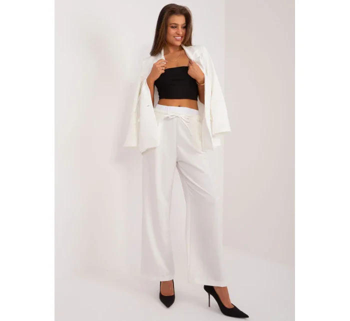 Nohavice DHJ SP A7327TR.57 ecru