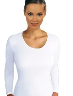 Biela dámska košieľka Emili Lena 2XL-3XL