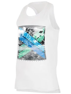 Tričko M model 21423784 10S white pánské - 4F