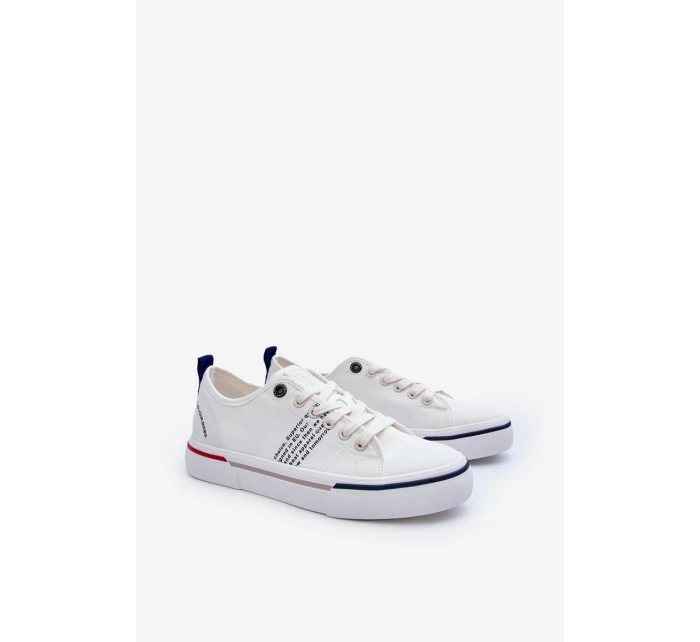 Męskie Trampki Big Star LL174204 Białe