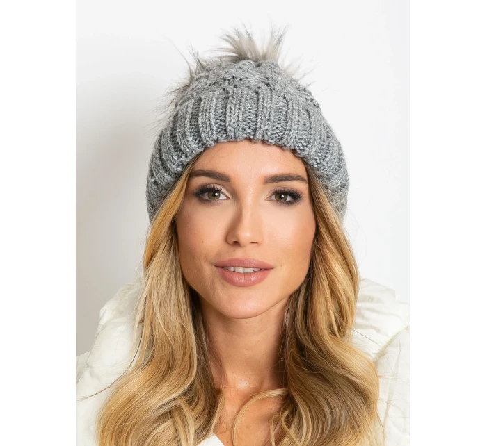 Dámská čepice AT CZ model 14831946 šedá - FPrice