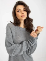 Dámsky sveter BA SW 9005 .36P sivá - FPrice