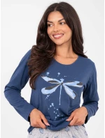 DU PI FP 008.30 tmavomodré pyžamo