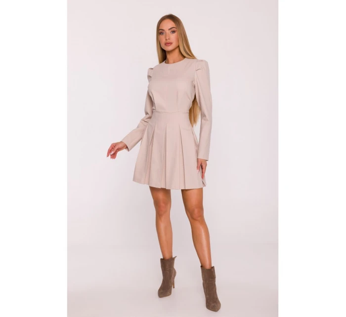 Šaty  béžové model 21296195 - Moe