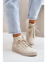 Zateplené model 20653417 Tenisky Dámské Big Star HiPoly System Béžové - Big Star Shoes
