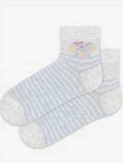 TENKÉ FAREBNÉ PONOŽKY 2-6 ROČNÉ DIEVČATÁ 24-26 CM