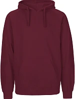 Neutral O 63101 Pánska mikina s kapucňou z bio bavlny 77.6311 bordová