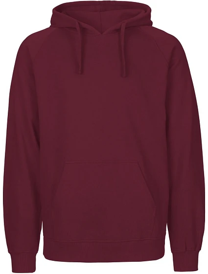 O Pánská mikina s kapucí z bio bavlny bordeaux model 22505096 - Neutral O Pánská mikina s kapucí z bio bavlny bordeaux model 22505096 - Neutral