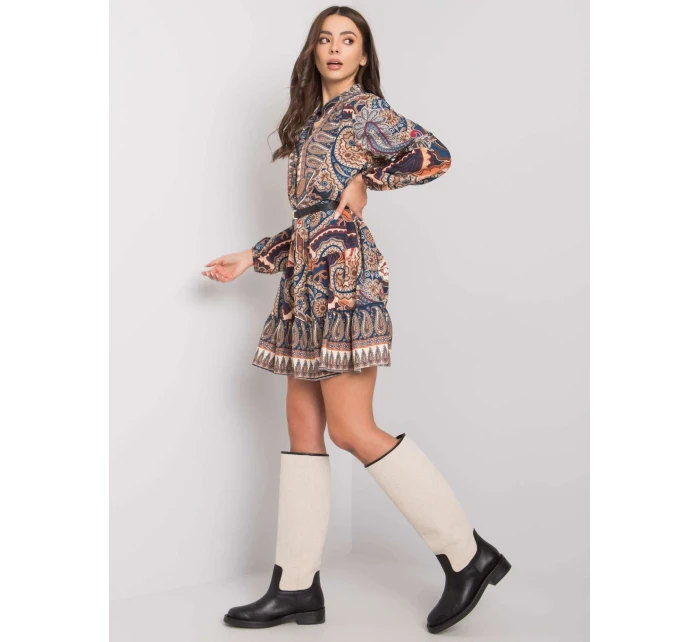 Šaty DHJ SK 15053.61 tmavo modrá