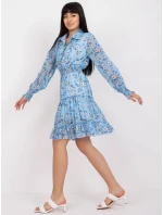 Dámské šaty DHJ SK model 17531430 světle modré - FPrice