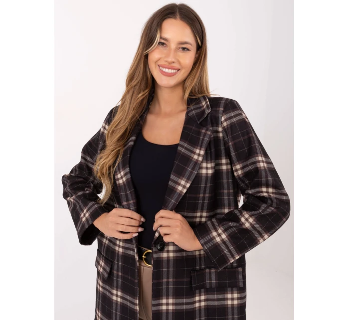 IT MA bunda 21739.16P čierna a béžová IT MA bunda 21739.16P čierna a béžová