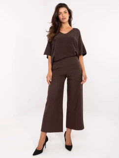 Nohavice IT SP FL9068.96 tmavohnedé