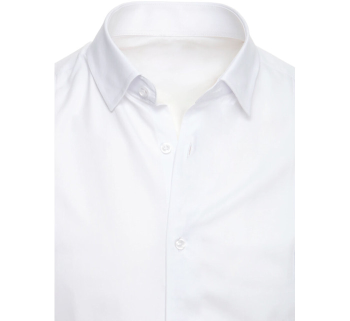 Elegantná biela pánska košeľa Dstreet DX2524