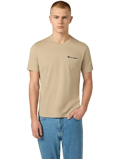 Pánske tričko Champion SS Tee beige 221798 MS041 pánske