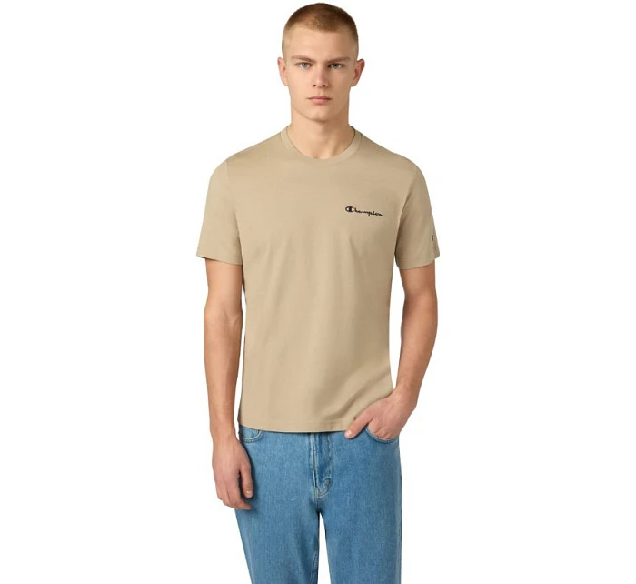 Pánske tričko Champion SS Tee beige 221798 MS041 pánske