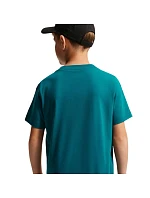 Dětské tričko Nike Sportswear, zelené, FZ5177 372