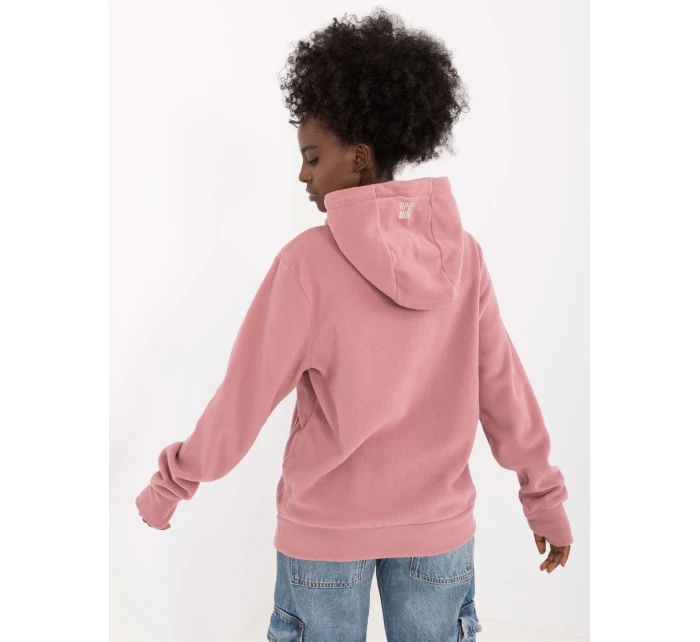 Mikina D20005M02627B2 tmavoružová Mikina D20005M02627B2 tmavoružová