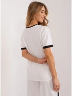 Bluzka LK BZ model 19738028 ecru - FPrice