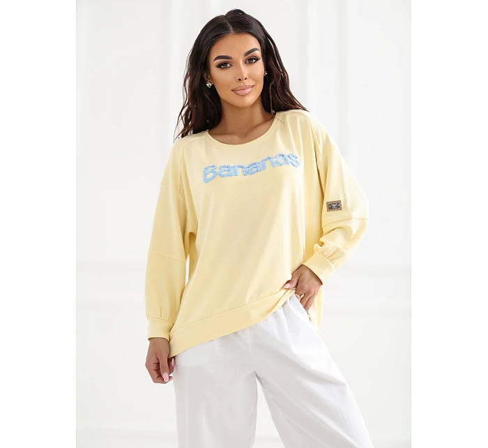 RV BL mikina A1221.13 svetložltá