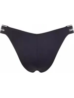 Dámske plavky DELTA BIKINI KW0KW02430 BEH Black - Calvin Klein Dámske plavky DELTA BIKINI KW0KW02430 BEH Black - Calvin Klein