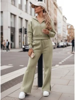 Dámská tepláková souprava pistáciová Dstreet model 21971172 - FashionStreet