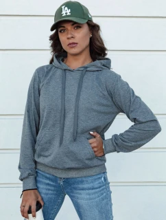 Tmavosivá dámska mikina LARA II FashionStreet BY1334